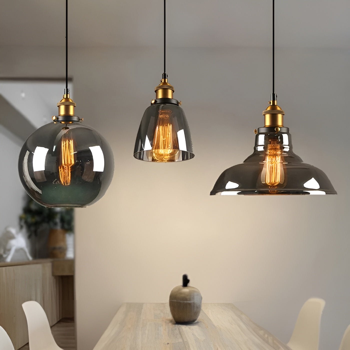 Antikk Glass Taklampe – Dekorativ Og Stemningsfull | Perfekt For Ditt Hjem