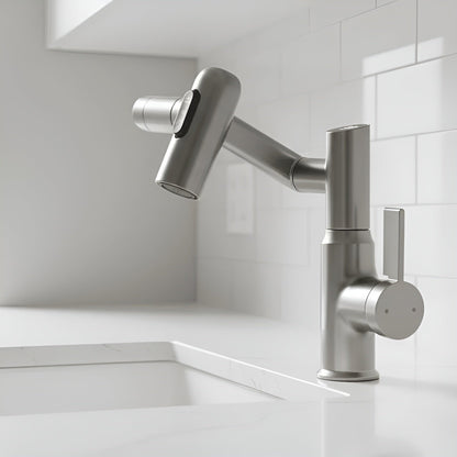 Lustraflow 360° Smart-Wasserhahn – LED-Temperaturanzeige | Intelligente Wassersteuerung