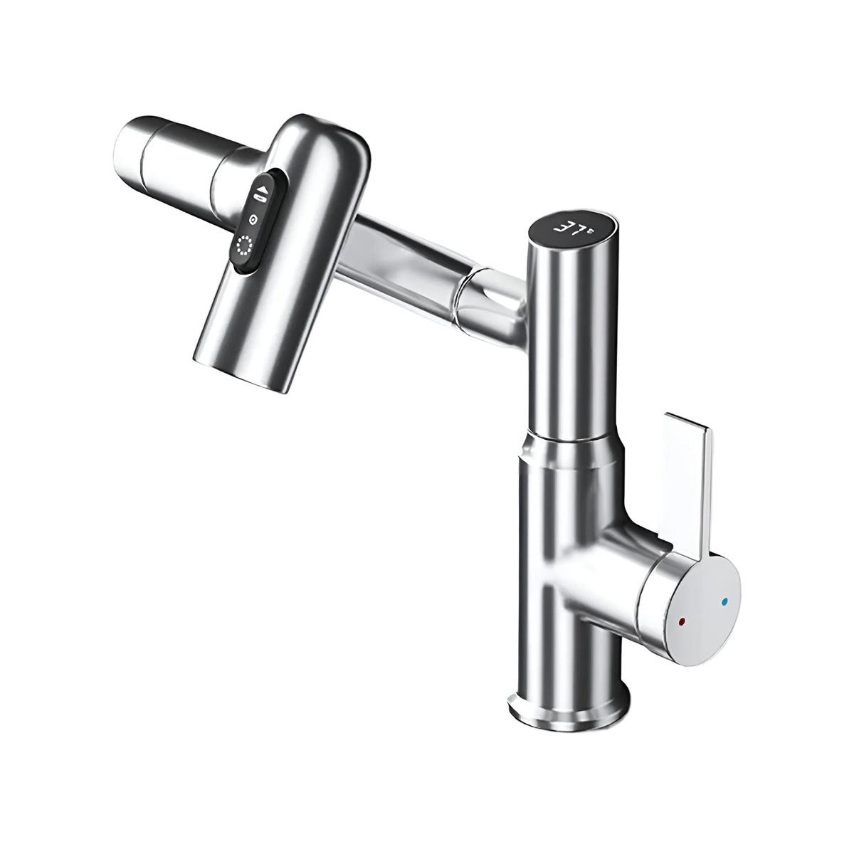 Lustraflow 360° Smart-Wasserhahn – LED-Temperaturanzeige | Intelligente Wassersteuerung