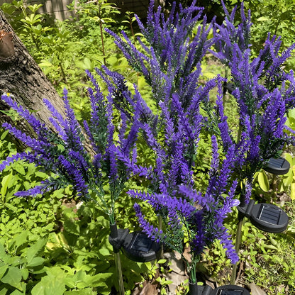 Led Blomsterlampe I Rustfritt Stål – Solcelledrevet, Vanntett Hagebelysning For Hager, Terrasser Og Stier