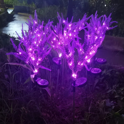 Led Blomsterlampe I Rustfritt Stål – Solcelledrevet, Vanntett Hagebelysning For Hager, Terrasser Og Stier