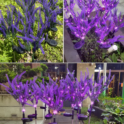 Led Blomsterlampe I Rustfritt Stål – Solcelledrevet, Vanntett Hagebelysning For Hager, Terrasser Og Stier