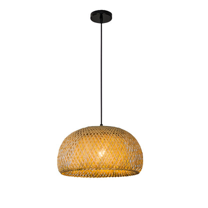 Rattan Taklampe – Dekorativ og Naturlig | Perfekt for Stue og Spisestue