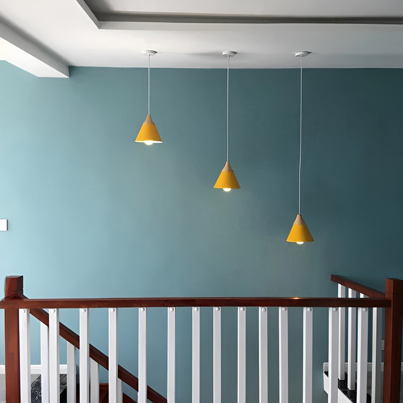 Trelampe i Ekte Tre – Naturlig og Varm Belysning | Perfekt for Koselig Innredning - Lysarmaturer for tak