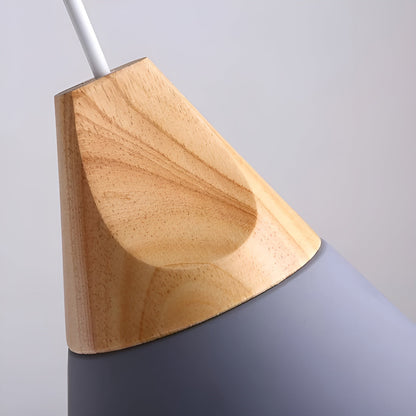 Trelampe i Ekte Tre – Naturlig og Varm Belysning | Perfekt for Koselig Innredning - Lysarmaturer for tak