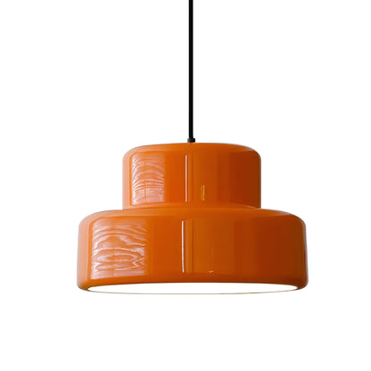 Bauhaus Hengende Lampe – Vintage-look I Oransje | Stilig Pendellampe Til Hjemmet Ditt
