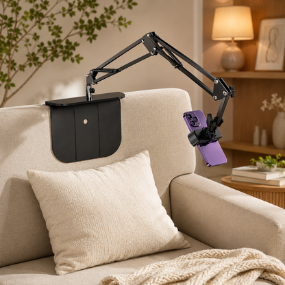 Bedmate Roterbar Enhetsholder – 360° Justerbar For Smarttelefon Og Nettbrett