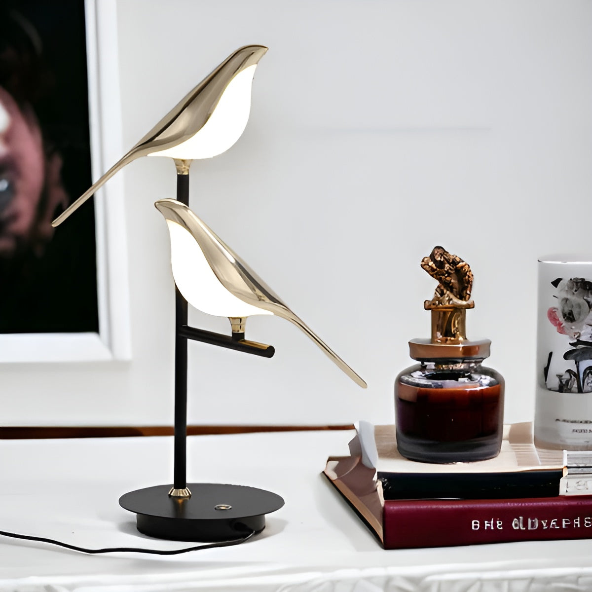 Fuglelampe – Dekorativ og Stilfull | Perfekt for Stue og Soverom