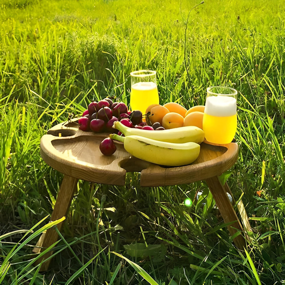 Bærbart Piknikbord – Sammenleggbart, Lett og Kompakt | Perfekt for Utendørseventyr