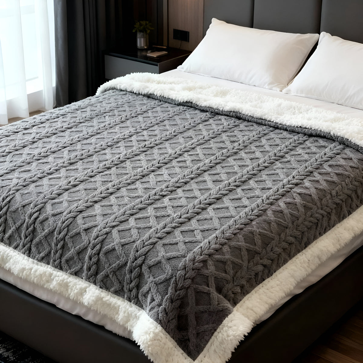 Vektet Teppe For Voksne 7 Kg – Jacquard, Pustende | Støtte For Dyp Søvn