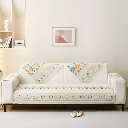 Sofatrekk i Boho-stil – Elastisk og Mykt | Beskytter og Fornyer Sofaen