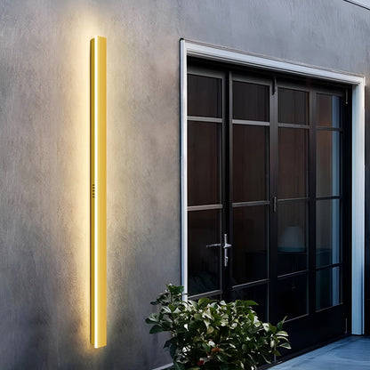 LED utendørslampe i aluminium – Stilren og Vanntett | Perfekt for Terrasse Inngang og Stue - Lysarmaturer for vegg