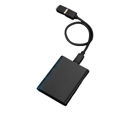 Ekstern SSD 2TB – Lynrask og Kraftig | Kompakt Lagring for PC og Laptop