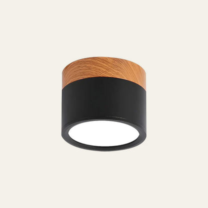 Cylinda taklampe stue – energisparende LED-belysning med tredetalj, moderne interiør, bilde 14