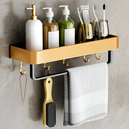 Vegghylle i tre – Moderne og Dekorativ | Perfekt for Badet og Stuen