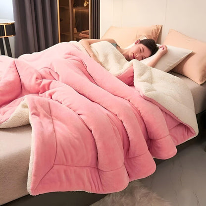 DoubleComfort Pledd – Koselig, Varmt Dobbeltlags Fleecepledd