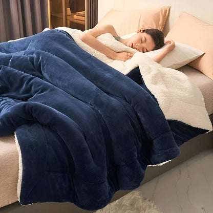 DoubleComfort Pledd – Koselig, Varmt Dobbeltlags Fleecepledd