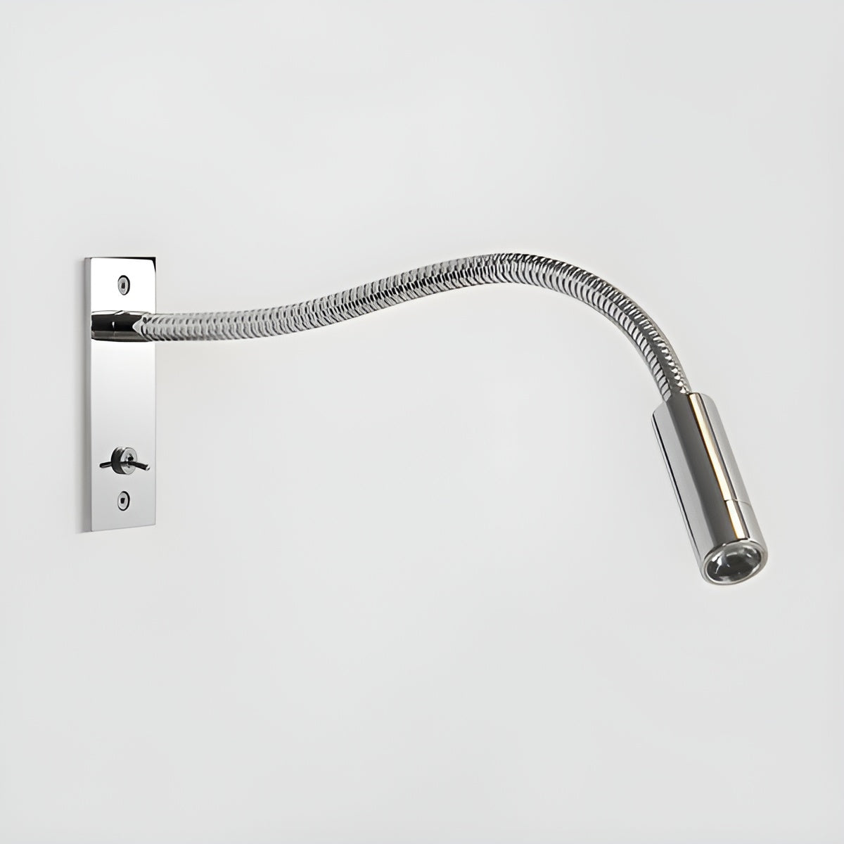 Fleksibel Vegglampe med Svanehals – Justerbar og Moderne | Perfekt for Lesing ved Seng og Sofa