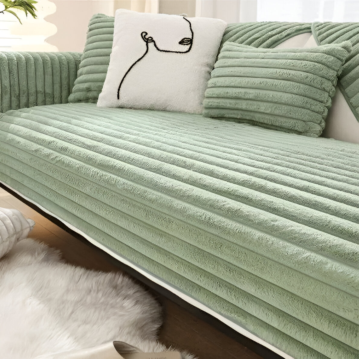 Bilde av Stellan - Sofa Overtrekk i L-Form - Gir Sofaen din et Nytt Liv fra Velisse