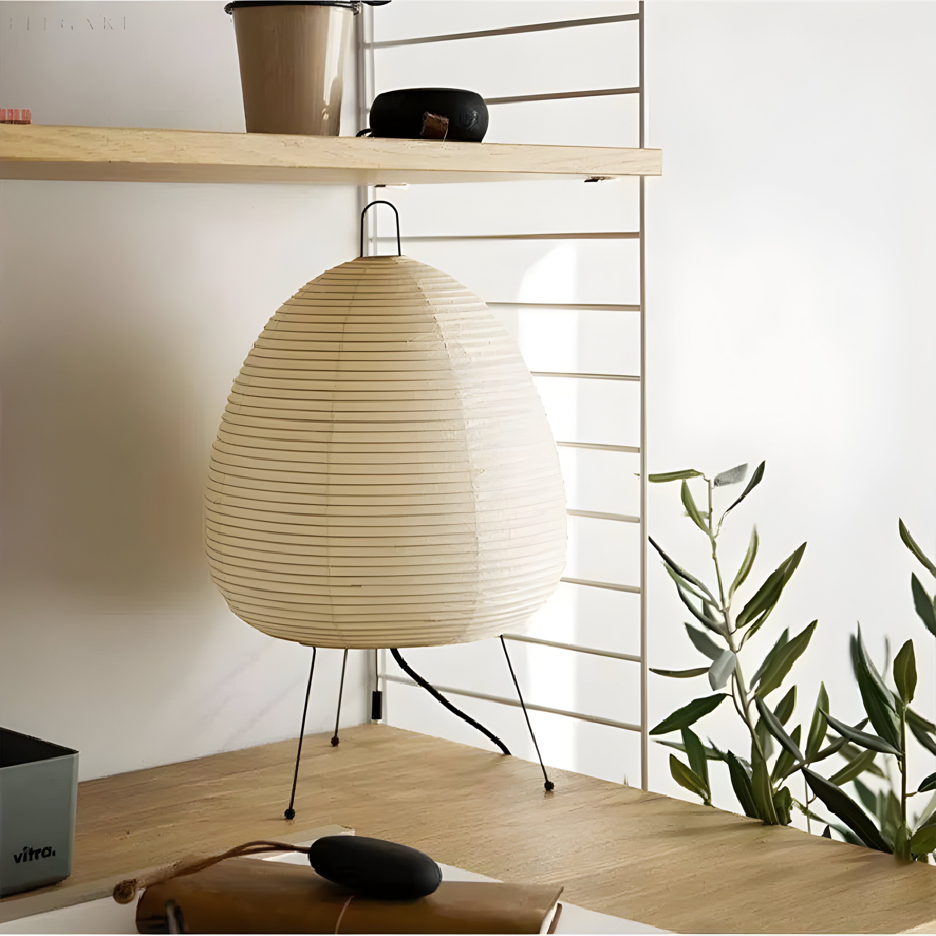 Bilde av Hikari Wabi-Sabi – Håndlaget Japansk Rispapirlampe fra Velisse