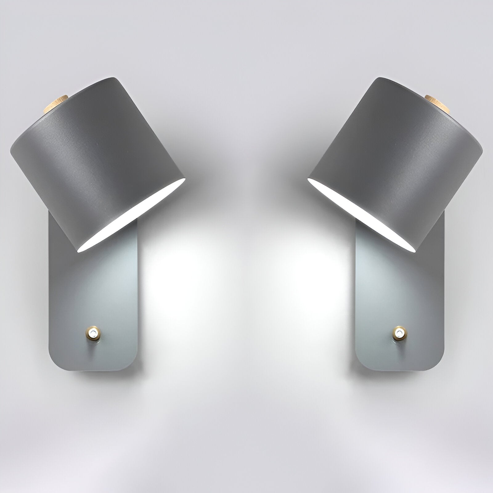 Vegglampe med LED – Stilren og Praktisk | Med Bryter for Stue og Gang