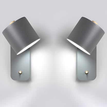 Vegglampe med LED – Stilren og Praktisk | Med Bryter for Stue og Gang