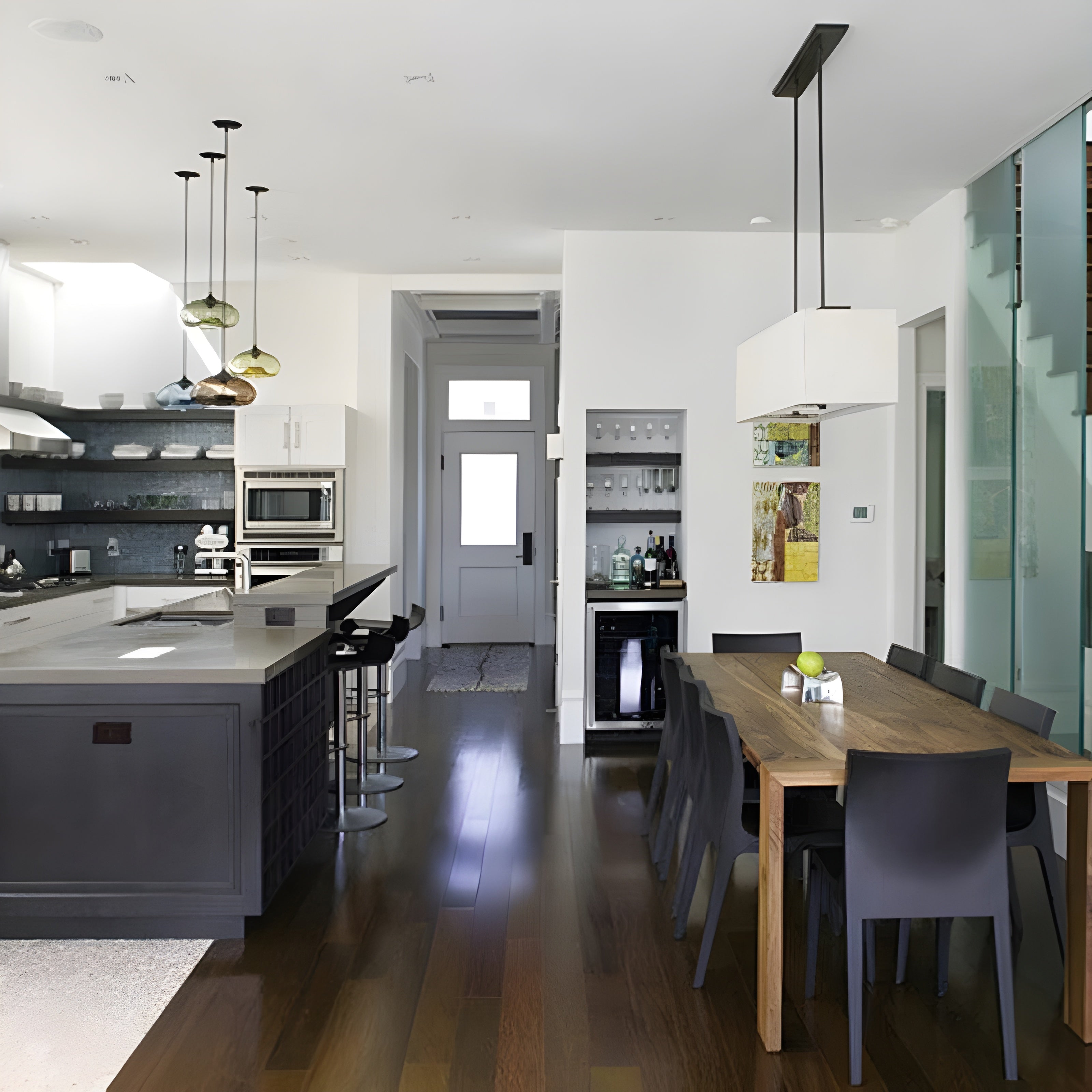 Glaspendelleuchte – Elegantes Design und Warmes Licht | Perfekt für Wohnzimmer und Essbereich