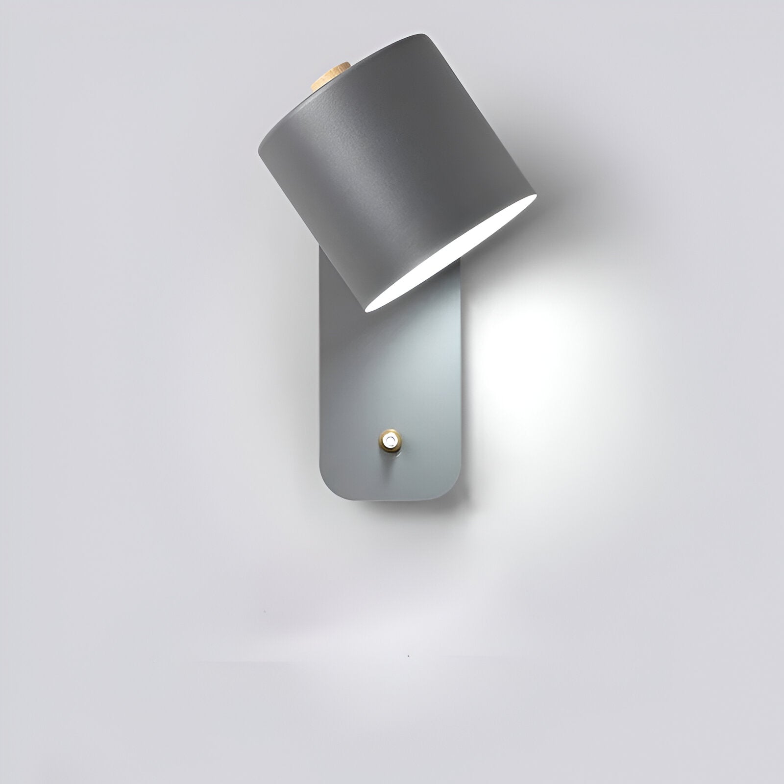Vegglampe med LED – Stilren og Praktisk | Med Bryter for Stue og Gang