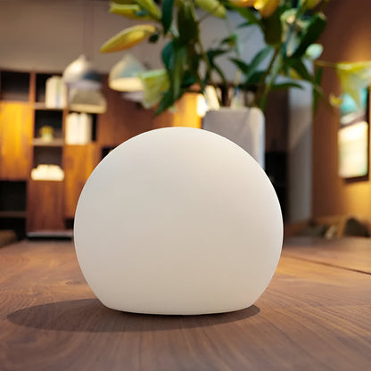 LED Bordlampe – Stemningsfull Lysende Kule | Perfekt for Stue og Soverom