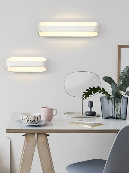 Wandleuchte Mit Warmem Licht – Moderne Led Beleuchtung | Ideal Für Wohnzimmer & Schlafzimmer