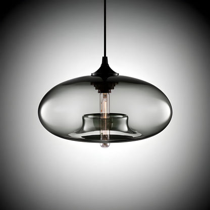 Glaspendelleuchte – Elegantes Design und Warmes Licht | Perfekt für Wohnzimmer und Essbereich