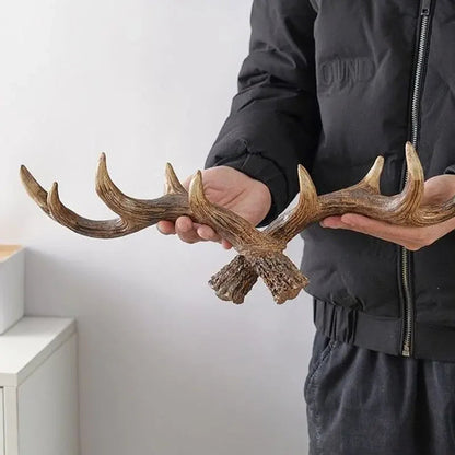 Hookler veggknagg i mørkebrun – nærvisning av overflate