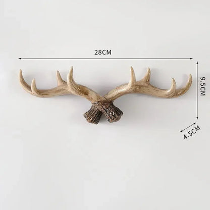 Hookler veggknagg størrelse M (14 x 40 cm) – gevirformet knagg