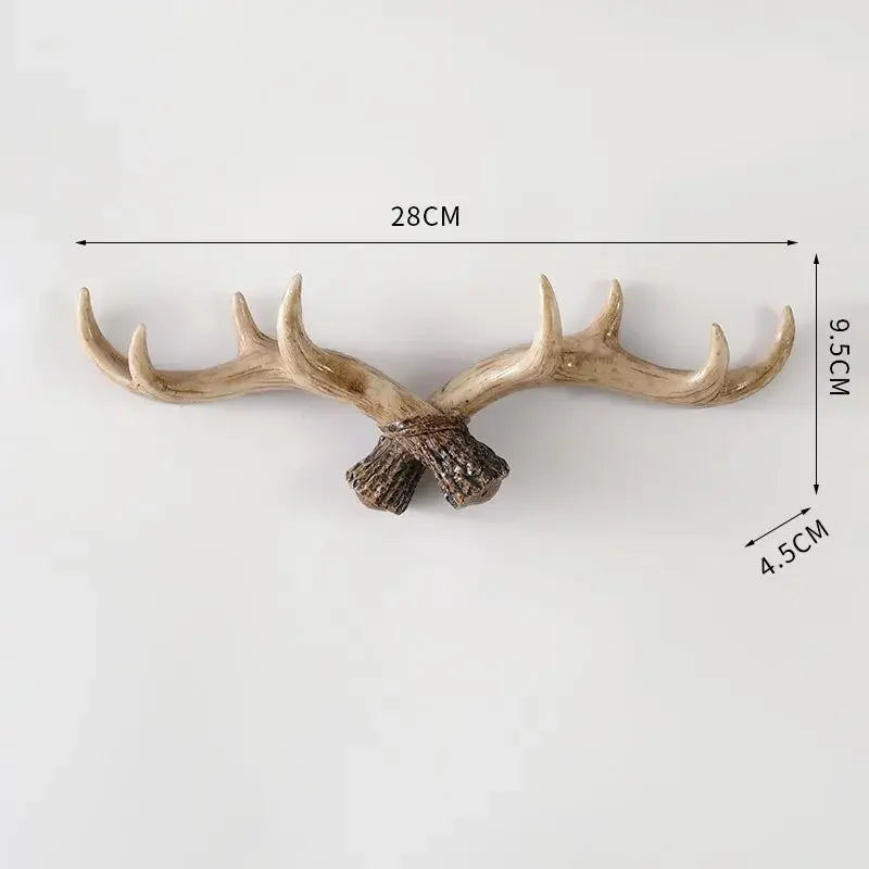 Hookler veggknagg størrelse M (14 x 40 cm) – gevirformet knagg