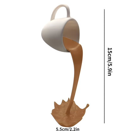 Drakna – Dekorativ Kaffekopp Skulptur I Flytende Design