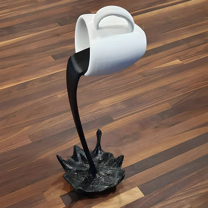 Drakna – Dekorativ Kaffekopp Skulptur I Flytende Design