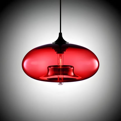Glaspendelleuchte – Elegantes Design und Warmes Licht | Perfekt für Wohnzimmer und Essbereich
