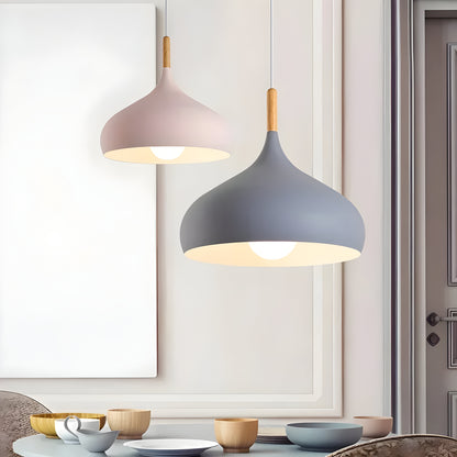 Bilde av Froden - Minimalistisk Macaron-Pendel LED Hengende Lys fra Velisse