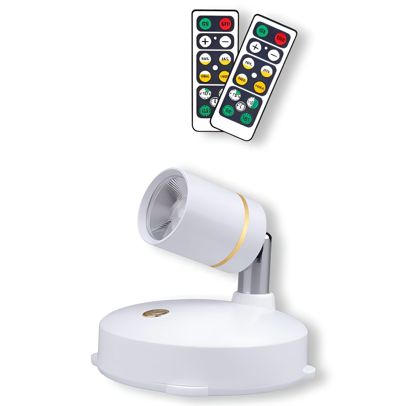 Trådløs LED-spot – Dimmbar og Fleksibel | Moderne Belysning for Hjemmet