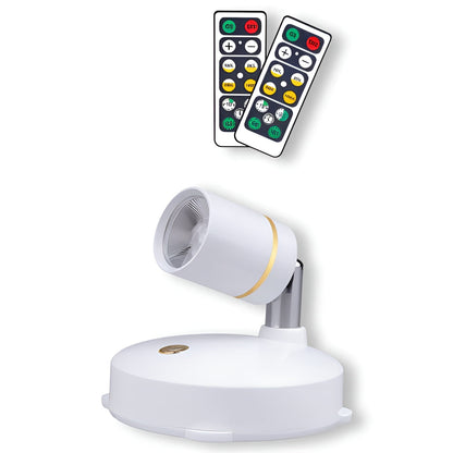 Trådløs LED-spot – Dimmbar og Fleksibel | Moderne Belysning for Hjemmet