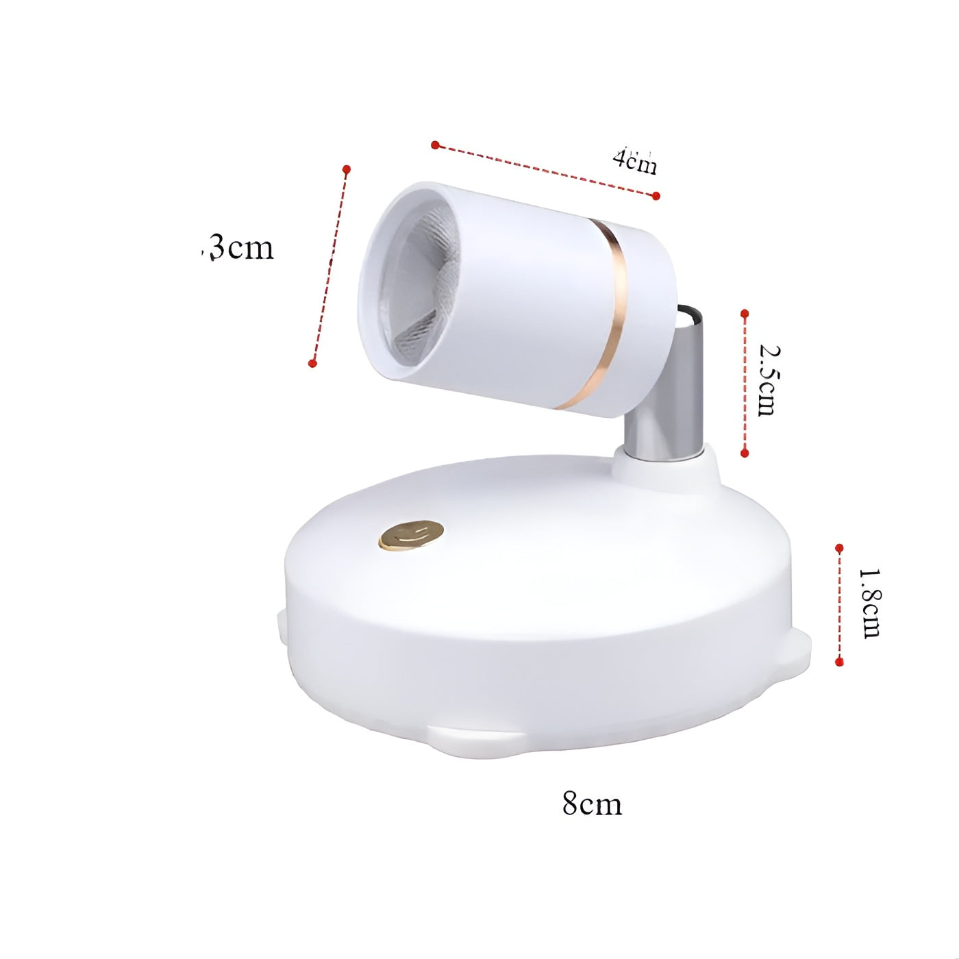 Trådløs LED-spot – Dimmbar og Fleksibel | Moderne Belysning for Hjemmet