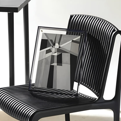 Akryl Bilderamme – Moderne Neonstil fra 80-tallet | Dekorativt og Unikt Design