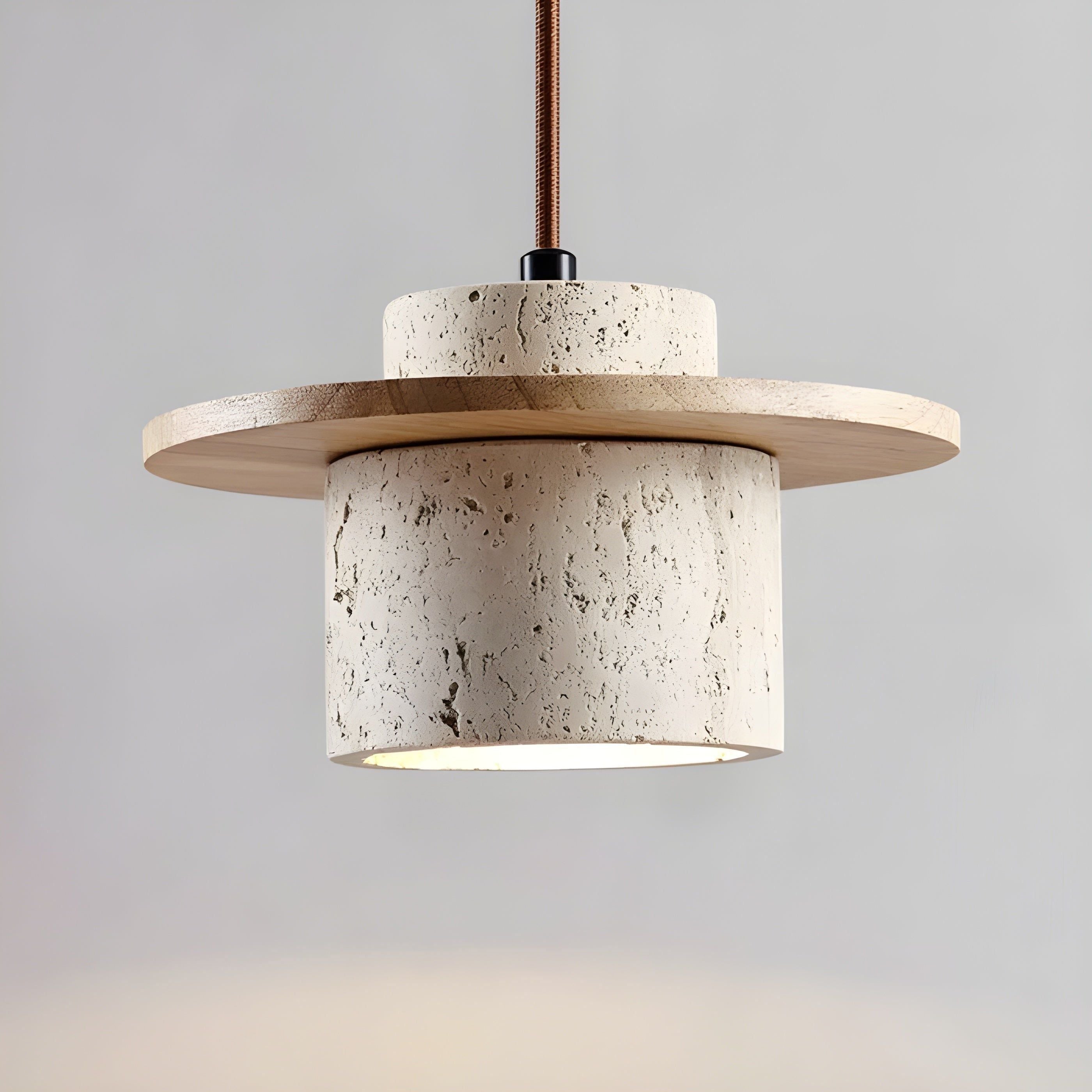 Bilde av Hikari Wabi - Moderne Wabi-Sabi-Grottelampe Laget Av Naturstein fra Velisse