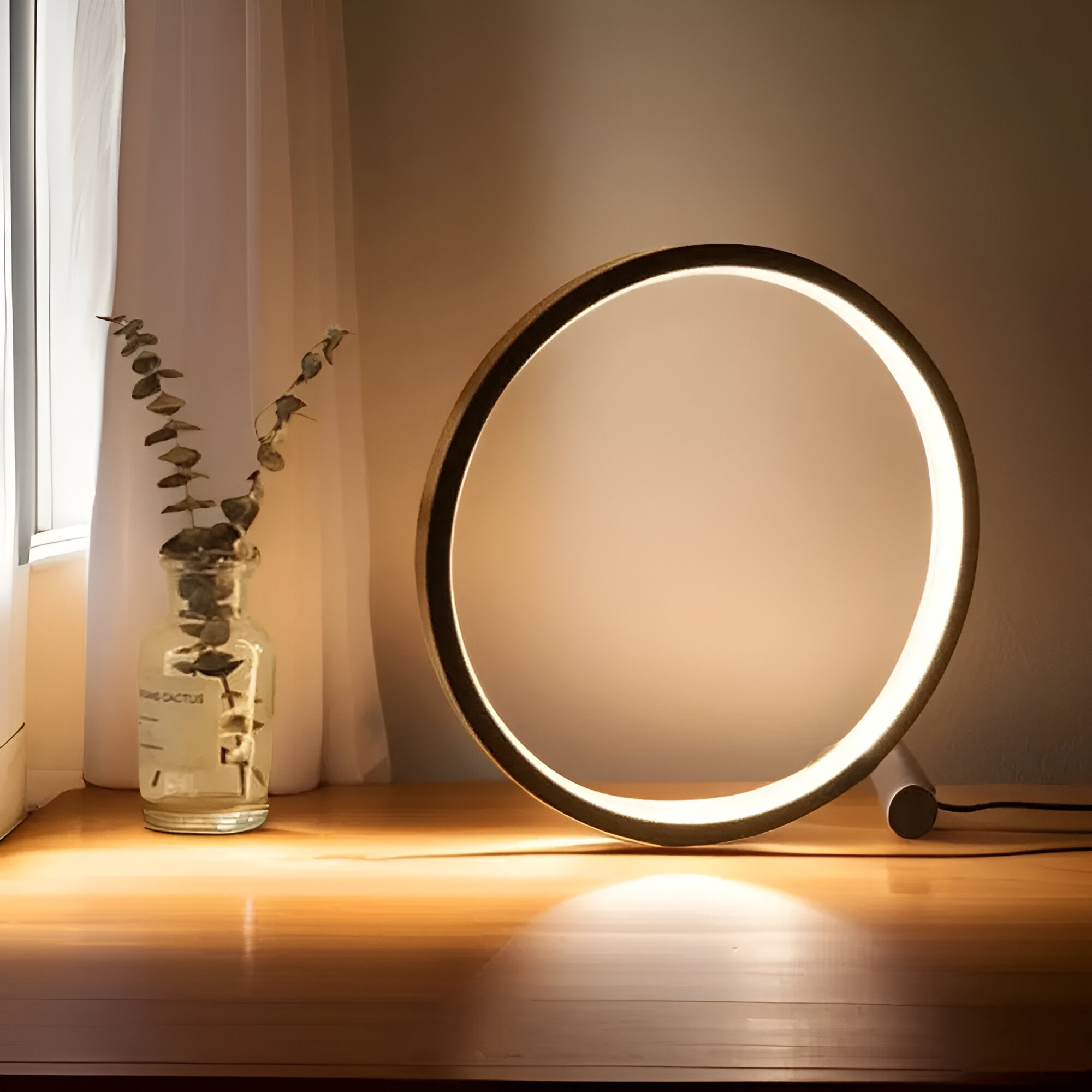 Bilde av Lunaris Minimalistisk LED-bordlampe – Elegant og Justerbar Belysning fra Velisse