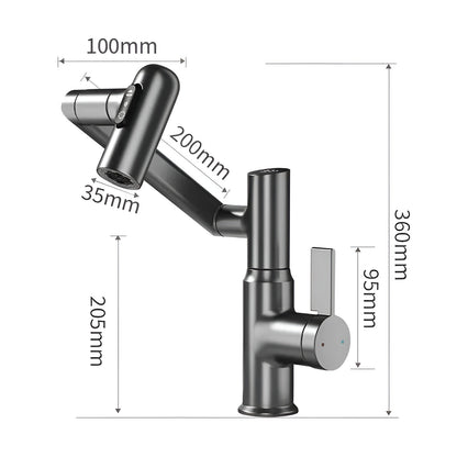 Lustraflow 360° Smart-Wasserhahn – LED-Temperaturanzeige | Intelligente Wassersteuerung