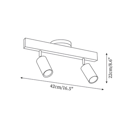 Taklampe i Massivtre – Dekorativ LED-belysning | Moderne Design for Alle Rom - Lysarmaturer for tak