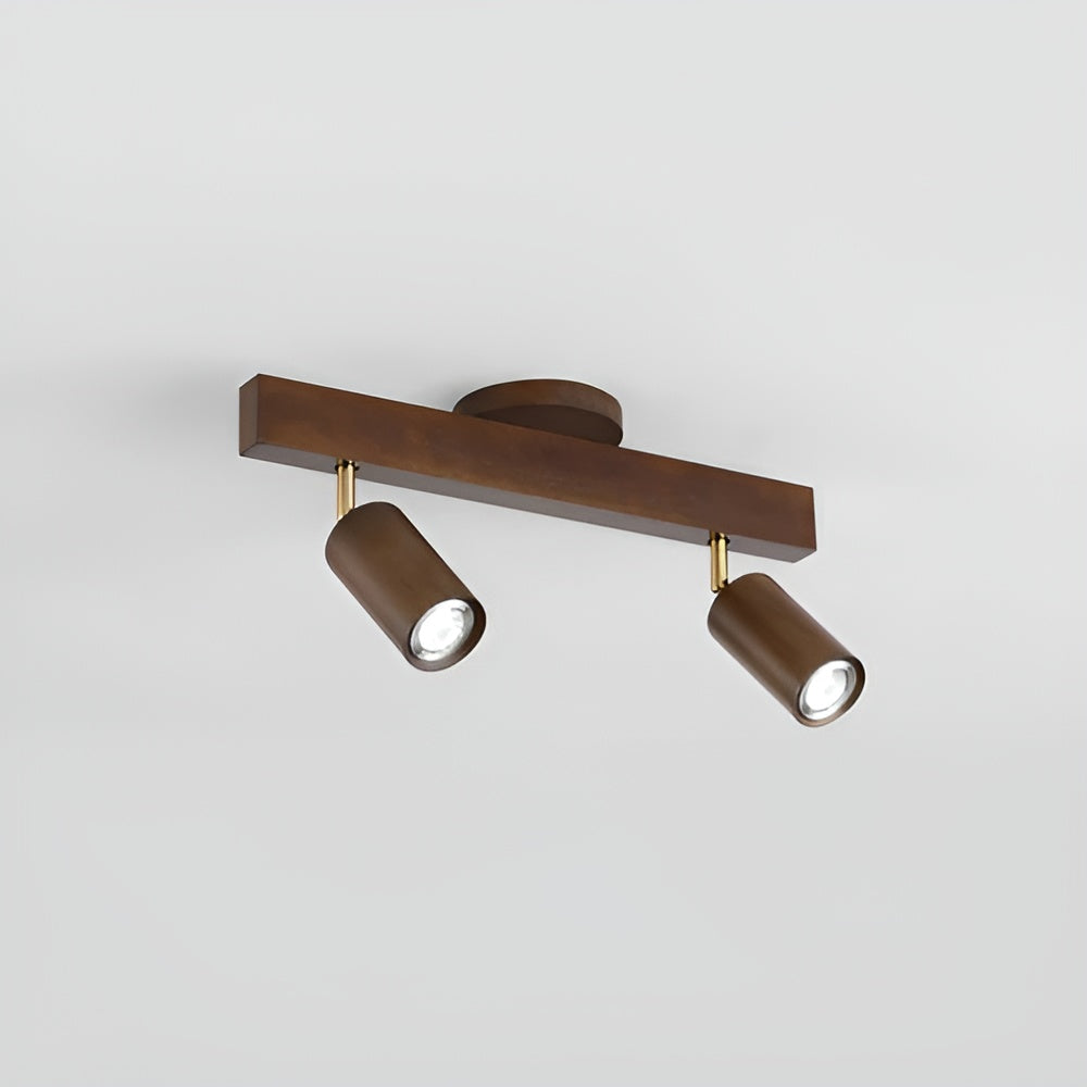 Taklampe i Massivtre – Dekorativ LED-belysning | Moderne Design for Alle Rom - L 42cm x H 22cm/ L 16.5″ x H8.6″