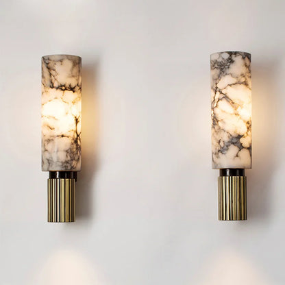 Marmorvegglampe – detaljbilde tre