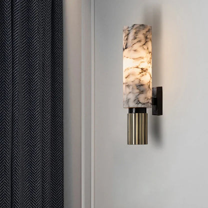 Marmorvegglampe – detaljbilde fem