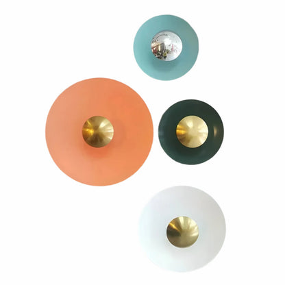 Rund LED Bordlampe – Moderne og Dekorativ | Med Fargeskift og Stemningslys